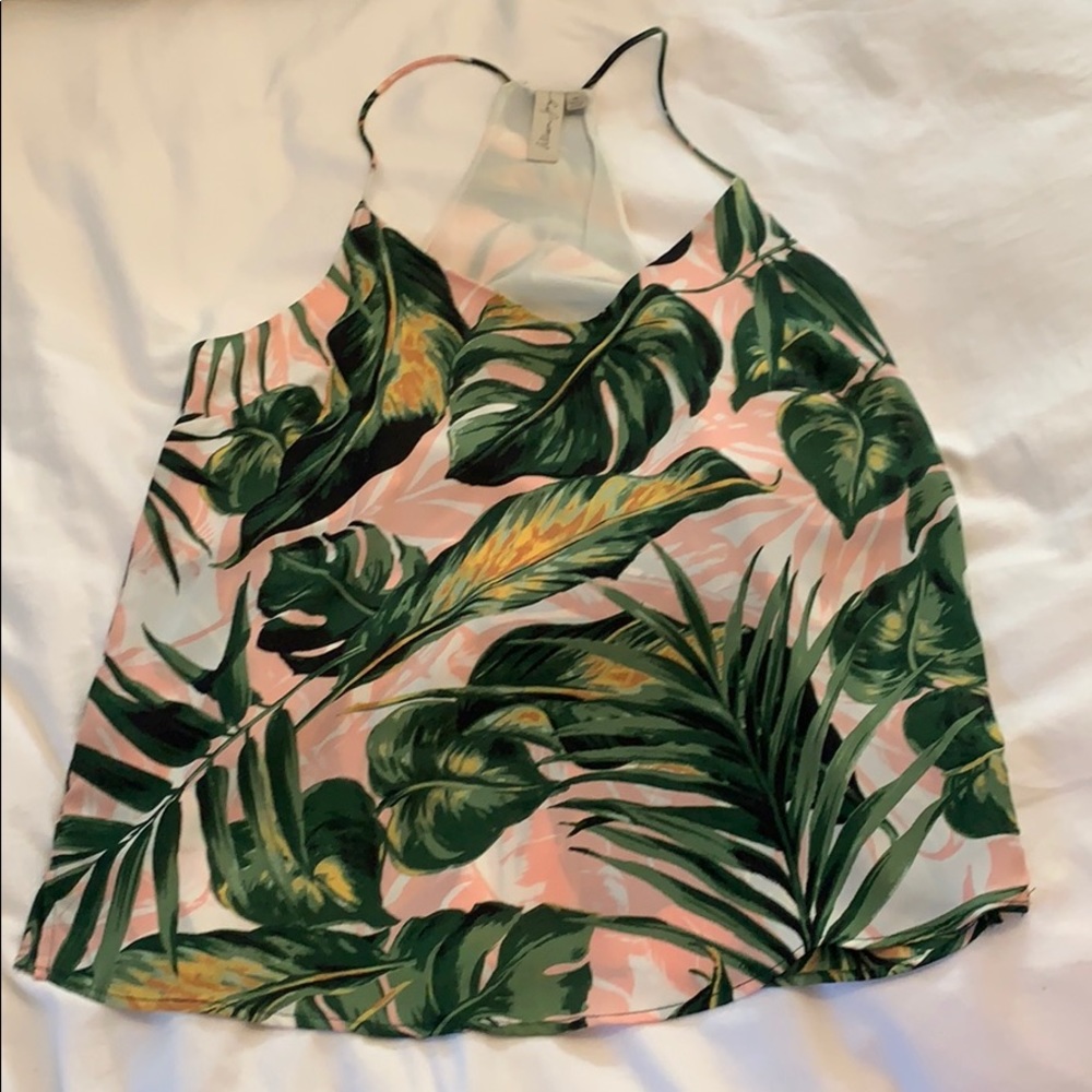 Tropical tank top